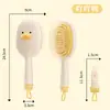 Pente Fofo de Desenho Animado com Almofada de Ar para Massagem, Modelador Especial para Cabelos Longos Femininos, Escova de Cabelo Antiestática Volumizadora para Casa