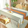 Mantel de Lujo Ligero y de Gama Alta, Impermeable, Resistente al Aceite, Mantel sin Lavado, Mantel Rectangular de PVC Estilo Chino Nuevo para Mesa de Café