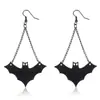 Nuevas Joyas Europeas y Americanas Transfronterizas Simple Retro Colgante de Calabaza Gotas de Agua Halloween Pendientes Distintivos Pendientes Divertidos