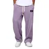Pantalones Deportivos Casuales Largos de Pierna Ancha y Recta, Holgados, con Caída, de Marca de Moda para Hombre, Primavera y Otoño, Pantalones Casuales