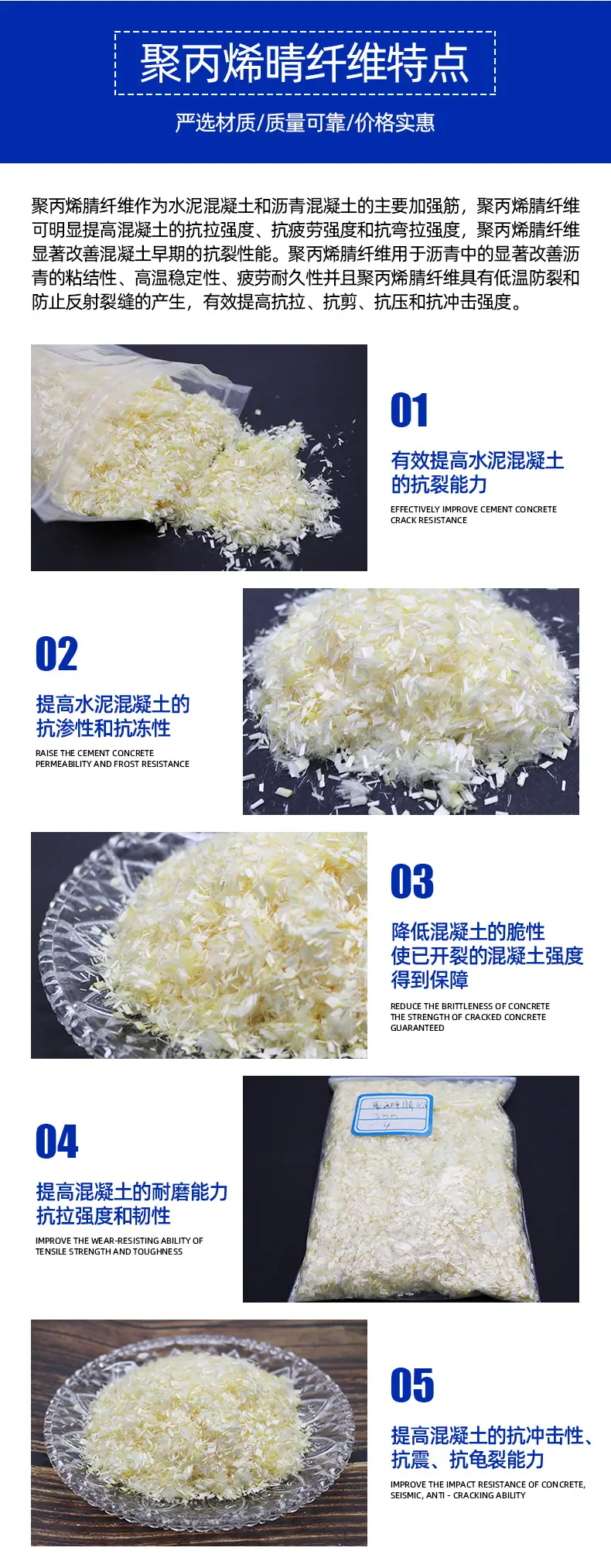 聚丙烯腈纤维详情