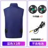 Colete de Ar Condicionado Refrescante de Verão, Roupa com Ventilador de Resfriamento e Proteção Solar, Trabalho ao Ar Livre, Lazer, Pesca, Colete de Proteção Térmica