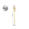Cuchara de Acero Inoxidable Portugués 304 Engrosada para el Hogar Cena Sopa Cuchara Mango Largo Cuchara para Mezclar Cuchara para Postre Tenedor Tenedor para Fruta