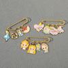 Lindo Dibujo Animado Creativo Dumbo Pin de Metal Serie de Princesas Alicia Elsa Belle Broche de Princesa Accesorios