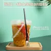 Tenedor de mango largo, tenedor de plástico para té de frutas, palillo pequeño para frutas, tenedor desechable empaquetado individualmente, tenedor de frutas