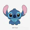 Calcomanía Impermeable para Coche Motocicleta Eléctrica Dibujos Animados Lilo y Stitch Cubre Arañazos Calcomanía Anime para Coche