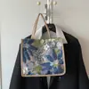 Bolsa de ombro com textura simples, design de nicho, nova moda de verão 2026, bolsa tote feminina casual e estilosa