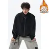 2026 HJ26687 forrado com fleece, sem sombra, plus size, jaqueta espessa estilo americano, M-5X, HM26864 - Especial P54