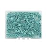 Amazon 120 piezas/caja 19mm color tamaño pequeño imperdible monocromático accesorios de ropa alfiler pequeño fijo