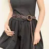 Cadena de Cintura Bohemia Trenzada Estilo Étnico para Mujer, Accesorios de Cintura de Diseño de Alta Gama, Accesorios de Ropa Versátiles Retro