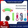 Conjunto de Feijões Espaciais de Silicone Combinação Completa Conjunto de Linha Principal Acessórios Atacado de Pesca Acessórios Pequenos Equipamento de Pesca Embalado