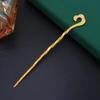 Horquilla de aleación antigua, colección de borlas, placa de paso, horquilla luminosa para el cabello, estilo nacional, accesorios para el cabello Hanfu cheongsam, horquilla para el cabello al por mayor