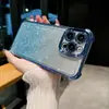 Funda Protectora Anticaídas Espacial Galvanizada para Teléfono Móvil Apple 14Promax 12 Brillo Degradado Iphone15 11