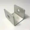 Ganchos de cama no atacado, suportes de canto, acessórios de cama de madeira, placas de conexão de cama de ferro, acessórios de móveis de ferro para pendurar, peças estampadas, peças em forma de U