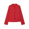 Chaqueta de Traje Elegante de Moda Nueva 2026 Estilo Europeo y Americano Transfronterizo para Mujer Amazon Venta al por Mayor Manga Larga 7018304
