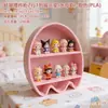 Decoração de Casa de Bonecas com Laço 3D Modelo de Armário Suporte de Exibição Multicamadas Brinquedo Bule Camada de Exibição de Perfume Prateleira de Exibição em Camadas