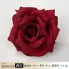 Cabezas de flores de rosa artificiales con centro de diamante, arreglos de flores de rosa de seda para decoración, arreglos de flores para pasillo, decoraciones para salón de bodas, al por mayor