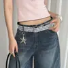 Diseño Original Coreano Diseño Versátil Cinturón de Encaje para Mujer Nicho de Gama Alta Accesorios para Falda Jeans Cinturón