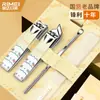 Set de Cortaúñas Jinda Rimei en Stock para Uso Doméstico, Tijeras para Uñas Anguladas, Set de Cortaúñas Unisex, Pinzas para Cutículas