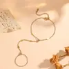 Pulseira de Aço Titânio Colorida Nova Estilo Verão Borboleta Coração Contas Redondas para Mulheres, Tendência e Simples, Corrente de Pulso Fashion e Versátil