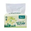 Papel Higiénico Bosque de Caña de Azúcar Montaña de Bambú 10 Paquetes 520 Hojas Tamaño Grande Pulpa de Madera Virgen Facial para el Hogar Engrosado Tipo Extraíble