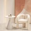Salão de Beleza Minimalista Moderno Escritório de Vendas Área de Descanso Recepção Mesa de Negociação e Cadeiras Nova Varanda Lazer Sofá Cadeira Individual