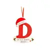 Chapéus de Natal Criativos Transfronteiriços com Letras em Inglês, Enfeites de Árvore de Natal, Acrílico em Estoque 26 Letras