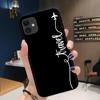 Para iPhone15 Estuche de Teléfono Móvil para Parejas de Nicho Mapa de Amor Simple Avión Pareja de Amor Estuche de Teléfono Móvil