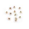 E1401 Acessórios de joalheria DIY plug de ouvido brincos de pino bala joias disco voador plugues de ouvido redondo atacado