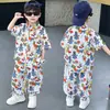 Ropa de Verano para Niños Niños Manga Corta Ultraman Camisa de Verano de Moda Conjunto de Dos Piezas 2026 Ropa de Verano para Bebé