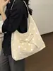 Bolso Grande de Diseño de Nicho Transfronterizo para Mujer 2026 Verano Nuevo Retro Lunares Casual Bolso de Mano Bolso de Hombro