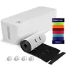 Caixa de Fios Criativa Simples para Mesa com Tampa de Madeira de Bambu Caixa de Fios Placa de Patch Caixa de Armazenamento Caixa de Armazenamento para Fios e Carregadores