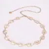 Cadena de cintura de metal de moda transfronteriza europea y americana para mujer, cadena corporal de cintura ajustable versátil retro, en stock, venta al por mayor