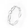 Anillo en Forma de Corazón, Banda Simple, Anillo para Dedo Índice de Mujer, Diseño de Alta Gama, Anillo Abierto, Lujo Ligero, Anillo de Estilo Ins de Nicho, Nuevo 2026
