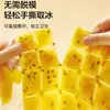 Molde Descartável para Saco de Gelo Autovedante Rasgável Bandeja de Gelo Comestível Congelado Cubo de Gelo Ferramenta de Moagem para Fazer Gelo Geladeira Doméstica Maracujá