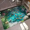 Venta Caliente Transfronteriza Felpudo Visual 3D Decoración Puerta de Entrada Felpudo para Entrada Resistente al Desgaste Resistente a la Suciedad Fácil de Limpiar Felpudo