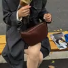 Bolso cruzado de mujer elegante y de alta calidad estilo coreano, nueva colección 2026, bolso de hombro minimalista y único con forma de dumpling