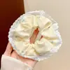 Goma para el Cabello Dulce y Versátil para Niñas, Estilo Coreano, Estilo Perezoso, Tamaño Extra Grande, Adecuada para Cabello Grueso, Banda Elástica de Alta Elasticidad para Peinados de Moño