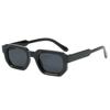 Gafas de sol de moda europea y americana de marco pequeño cuadrado, nicho callejero, sensación de alta gama, retro, fotografía callejera, gafas de sol de moda, protección UV