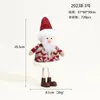 Producto Nuevo Más Vendido Transfronterizo Muñeca Ángel Colgante de Felpa Decoración de Árbol de Navidad Niña Pequeña