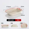 Tigela retrô de melamina dupla felicidade, louça antiga de restaurante de hot pot, tigela tradicional de hot pot estilo urbano vintage dos anos 90 Zhuguangyu