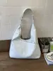 Bolsa Tote Personalizada com Rebites Cor Sólida de Grande Capacidade Design de Nicho para Mulheres 2026 Primavera Novo Estilo Bolsa de Ombro Único