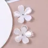 Pétalas de Flor de Cerejeira Degradê de 27mm com Furos Material DIY Flor Decoração de Flores Acessórios para Colar Florais