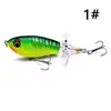 Isca para Arremesso de Longa Distância, Adequada para Pesca de Superfície, Universal para Lucio, Robalo, com Duas Caudas Duplas e Hélice para Pesca Flutuante
