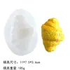 Forma para Assar Bolo de Waffle Biscoito Molde de Silicone para Bolo de Simulação Molde de Silicone para Vela de Aromaterapia DIY