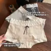 Ropa Interior para Mujer 10A Antibacterial Dos en Uno Algodón Extendido y Ancho Bóxer Pantalones de Seguridad Calzones Bóxer de Algodón Puro para Mujer
