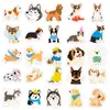 56 Nuevos Pegatinas de Graffiti de Perros de Dibujos Animados Hechas a Mano, Pegatinas Lindas de Mascotas Transfronterizas para Diarios y Decoraciones de Computadora
