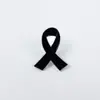 Broche de Liga de Metal Colorido Simples em Forma de Fita Logo de Conscientização Hiv Internacional Acessório de Distintivo para Roupas Mochila em Estoque