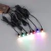 Focos pequeños enchufables personalizables, luces de armario desmontables, luces para gabinetes, focos empotrados de luz roja, iluminación ambiental