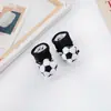 Calcetines Infantiles de Comercio Exterior, Set de Regalo con Caja para Calcetines de Bebé, Sonajero de Muñeco de Dibujos Animados, Suela con Puntos, Calcetines Unisex para Bebé